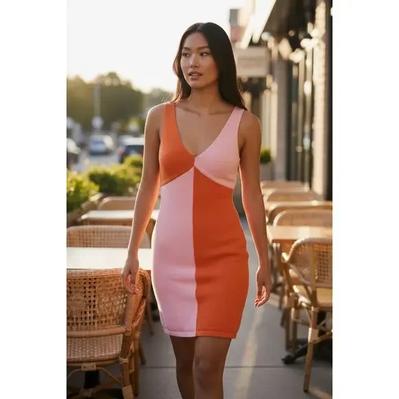 Orange and pink princess Polly dress size xs/small - Picture 6 of 6